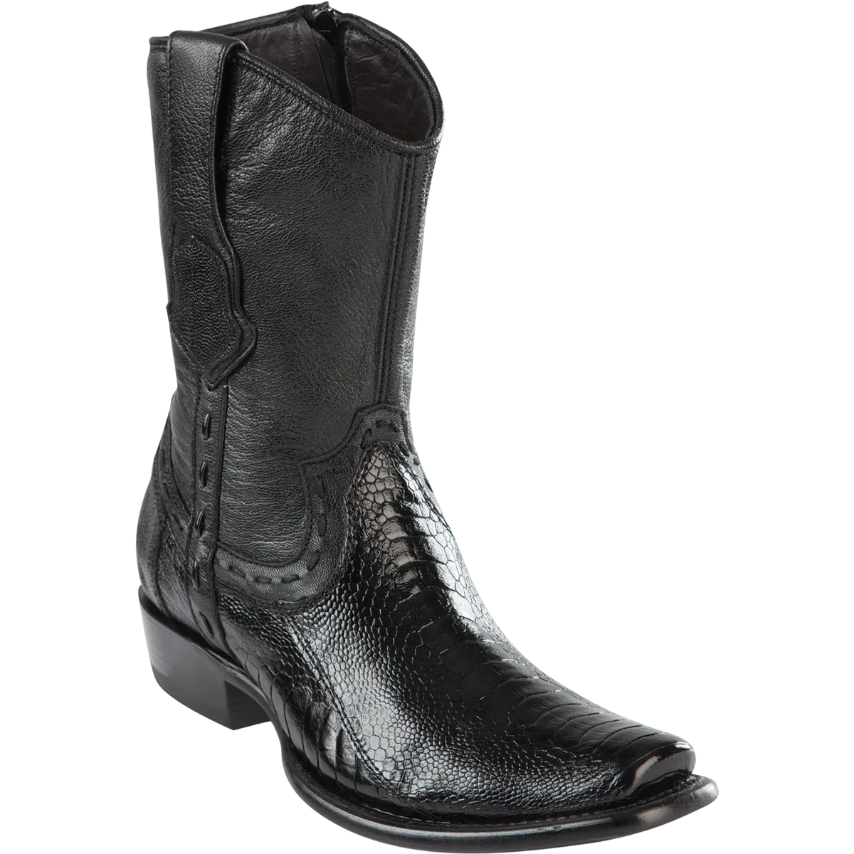 Botas de Avestruz Pata Corta Horma Dubai WW-279B0505