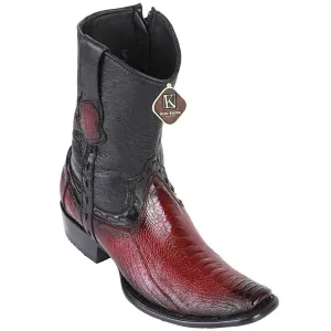 Botas de Avestruz Pata Original Cortas Horma Dubai KE-479B0543