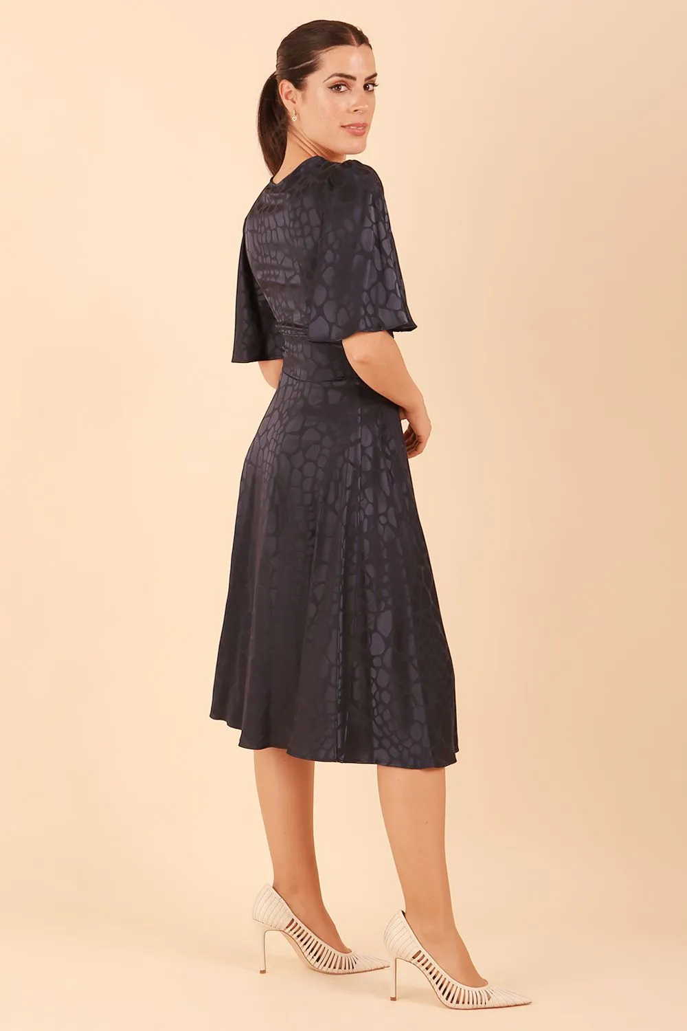 Cambrian Satin A-line Dress
