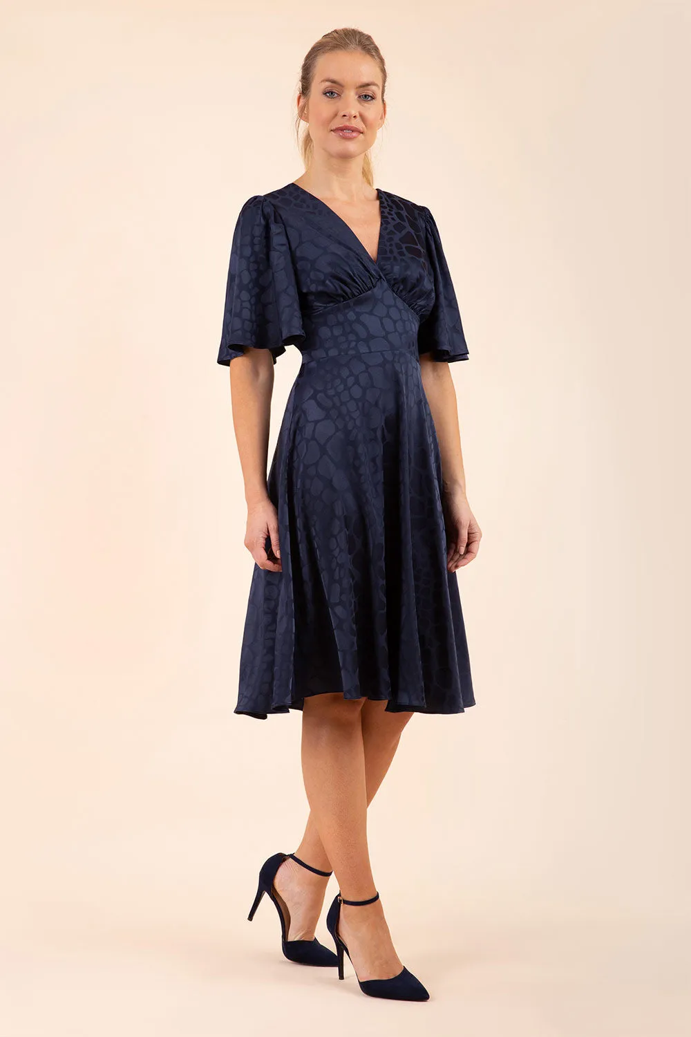 Cambrian Satin A-line Dress
