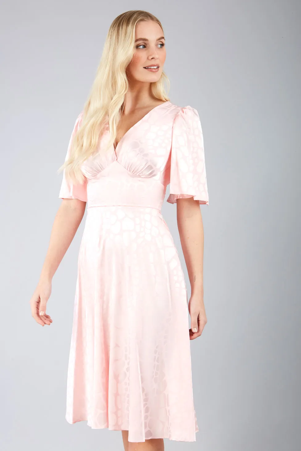 Cambrian Satin A-line Dress