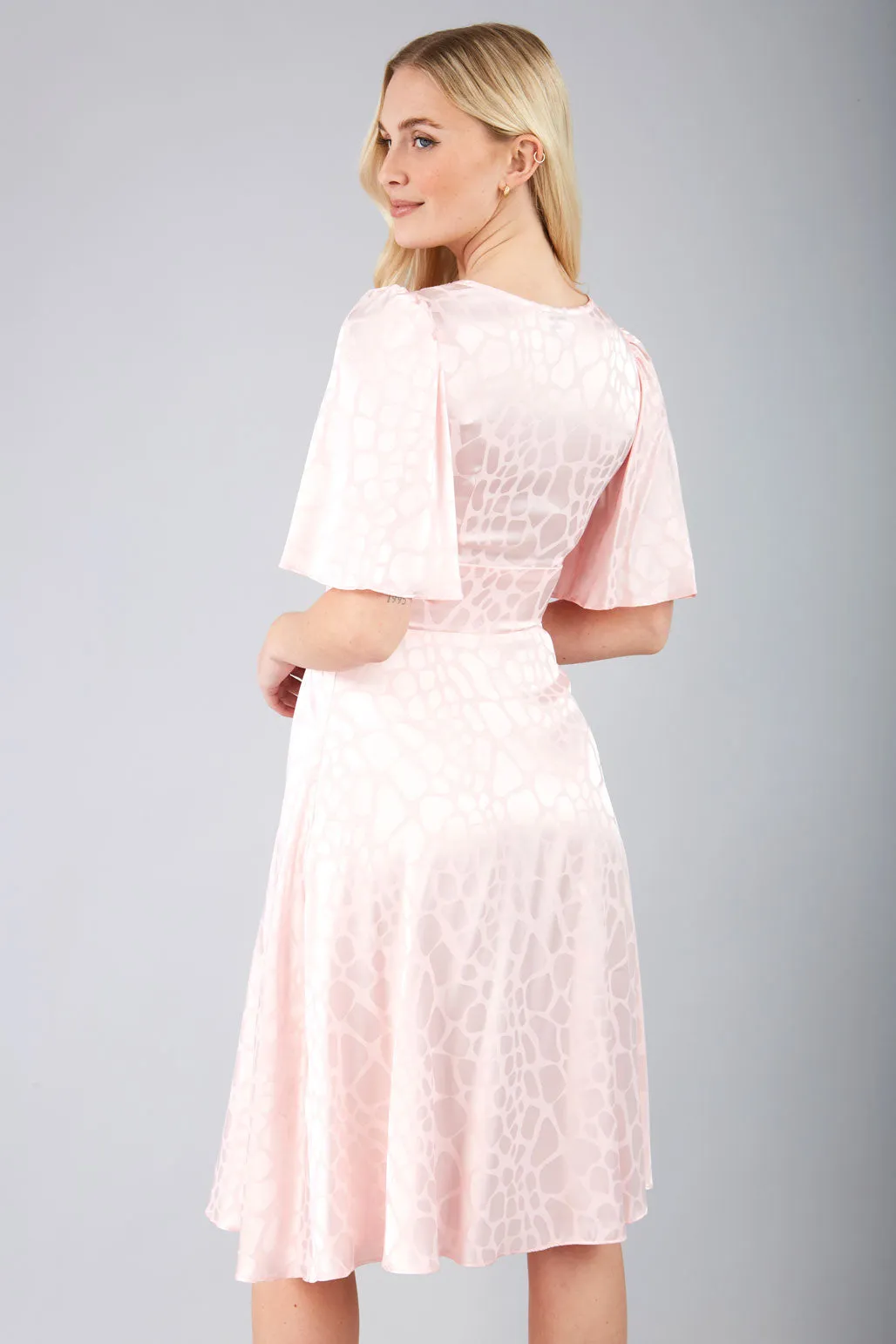Cambrian Satin A-line Dress