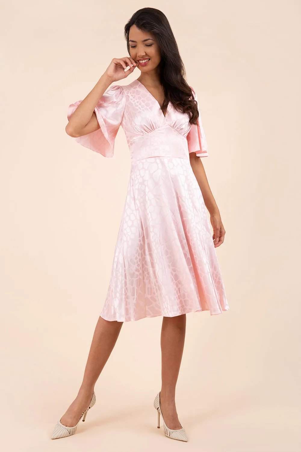 Cambrian Satin A-line Dress