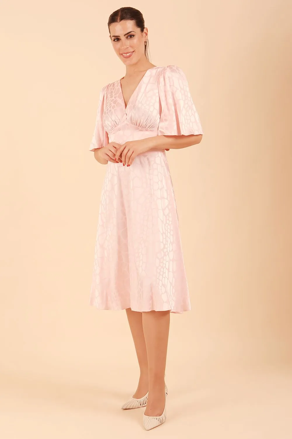 Cambrian Satin A-line Dress