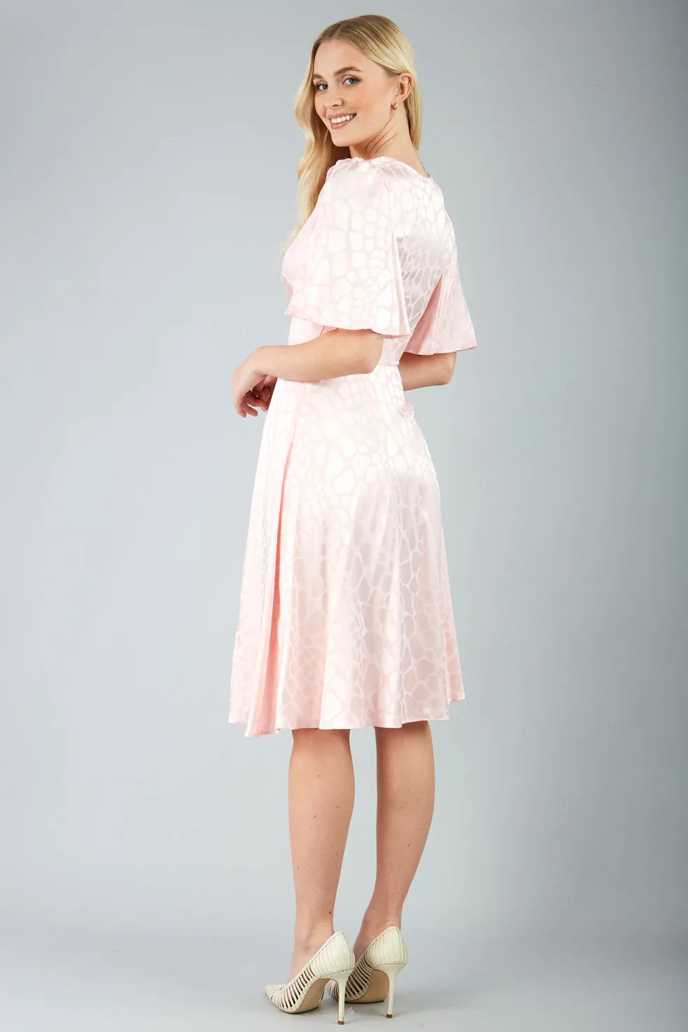 Cambrian Satin A-line Dress