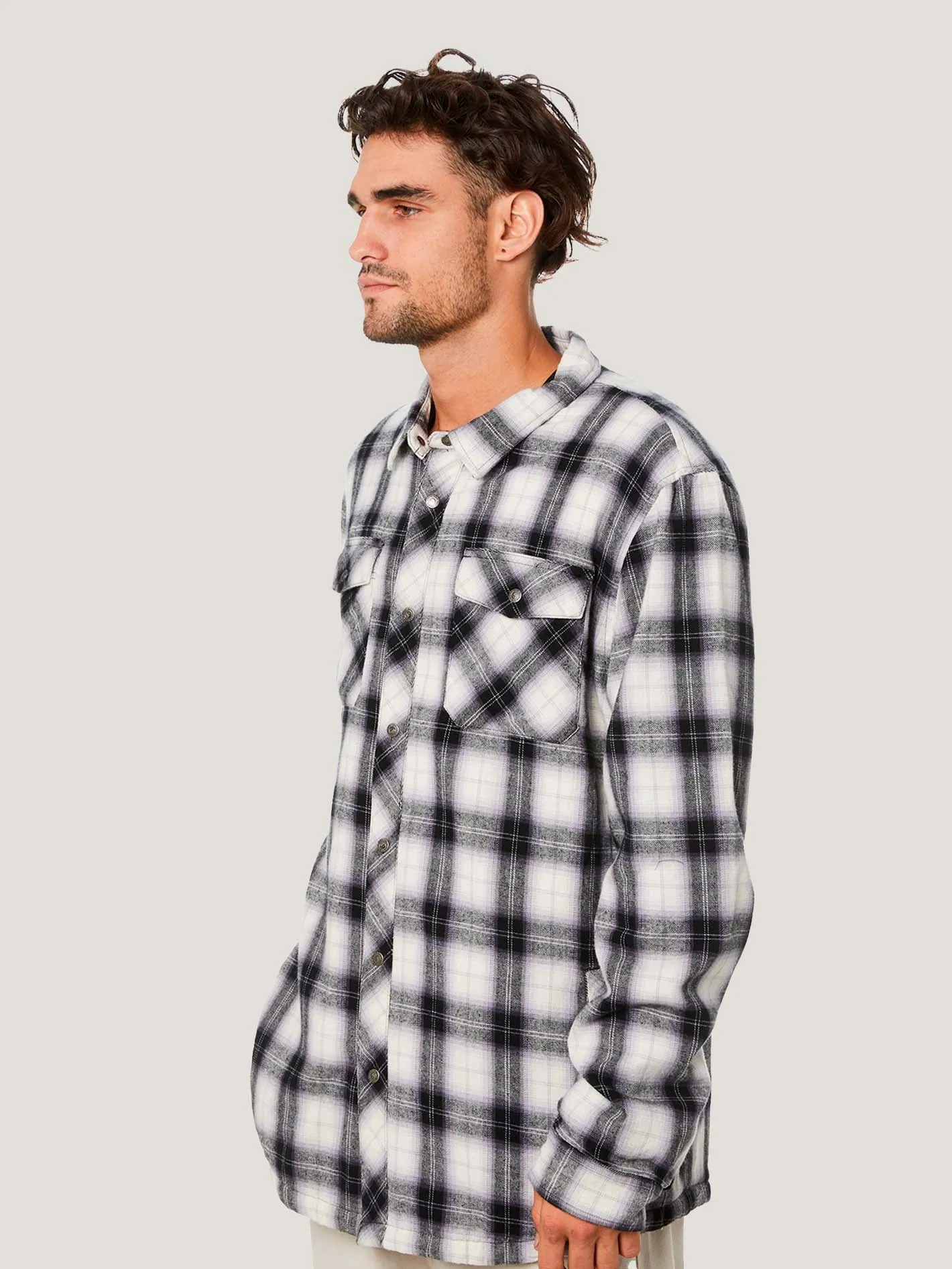 CAMISA M/L TOWN & COUNTRY HOMBRE CANYON SHERPA FLANNEL