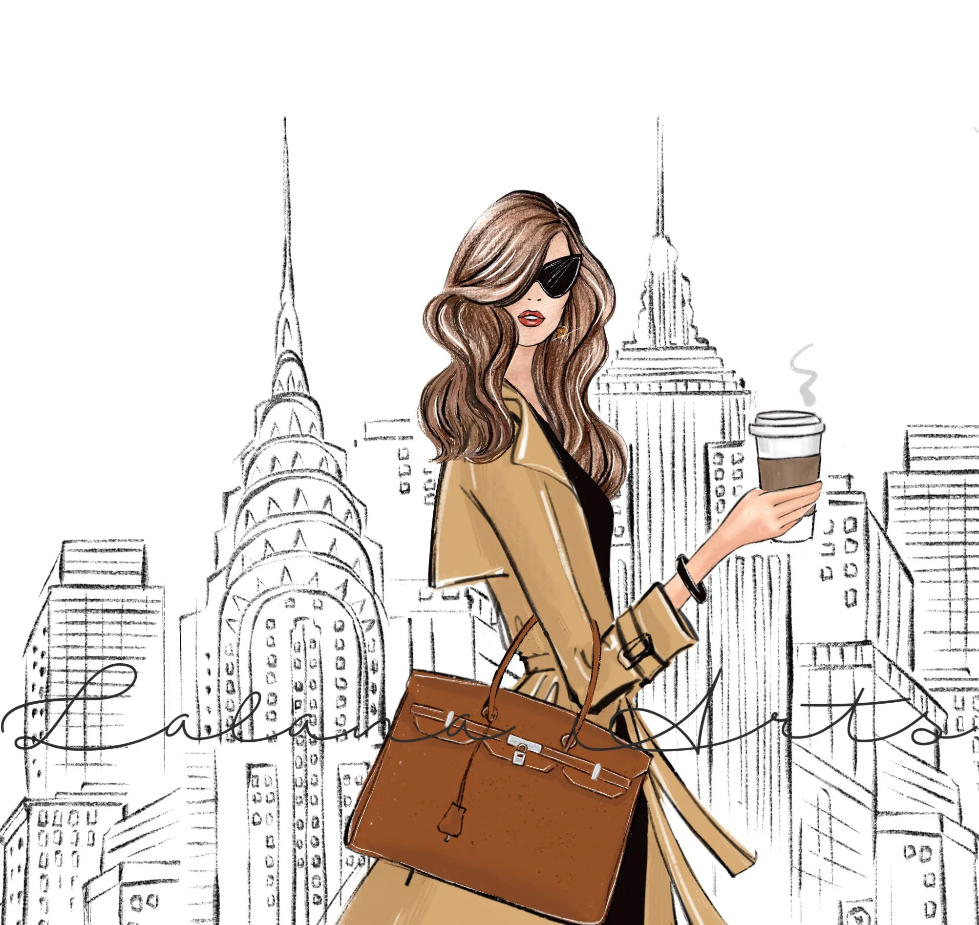 Girl Boss in New York city