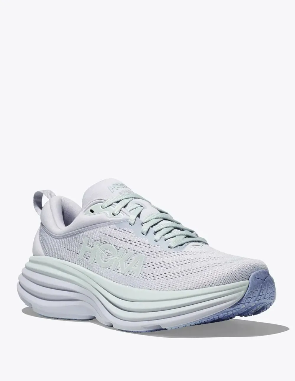Hoka Bondi 8 Azules Mujer