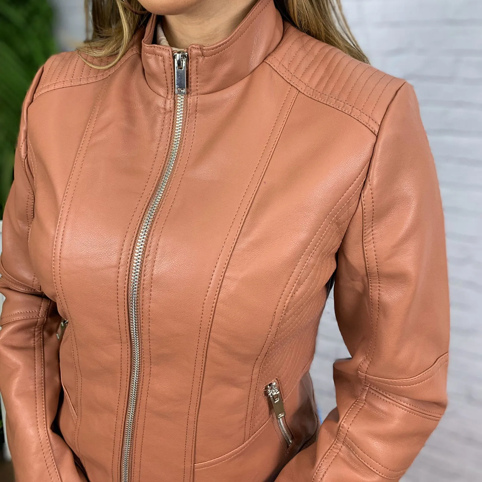 Jaqueta Mix Texturas 640425.  (18F)