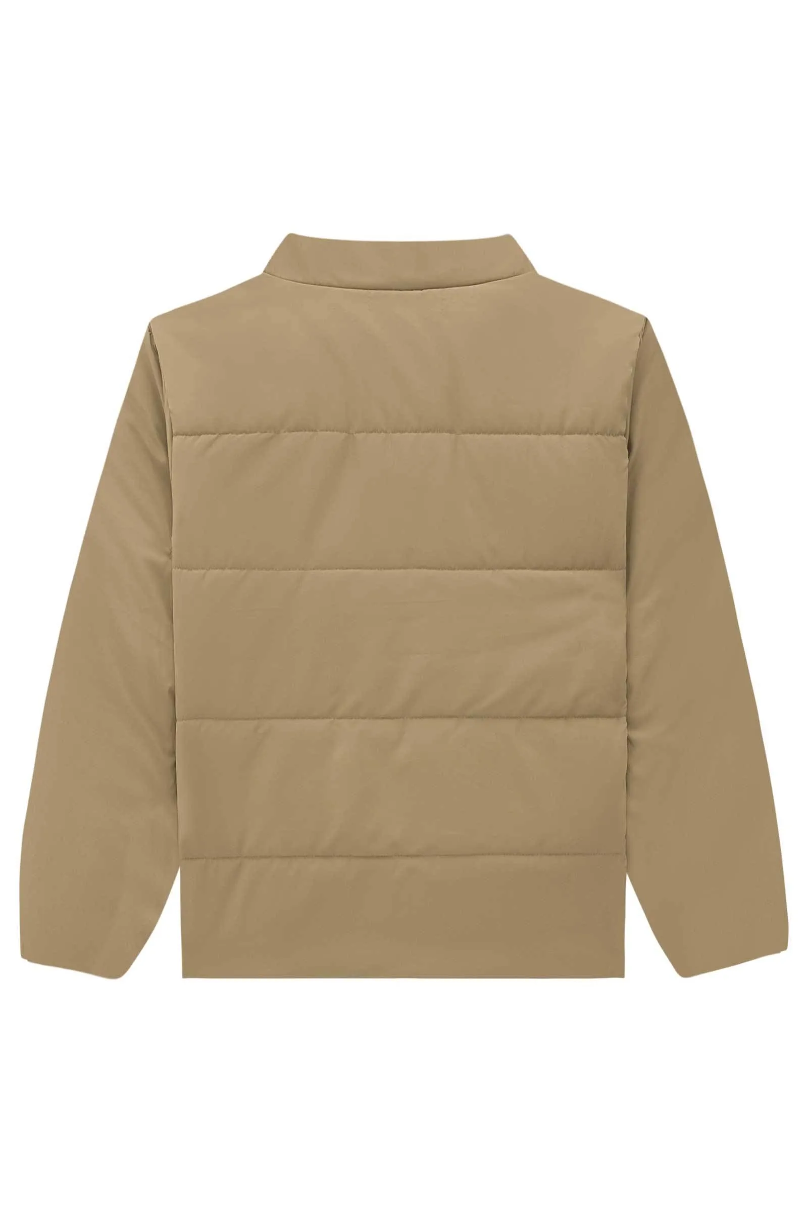 Jaqueta Puffer em Nylon Techo Speed Waterproof 71821 Johnny Fox