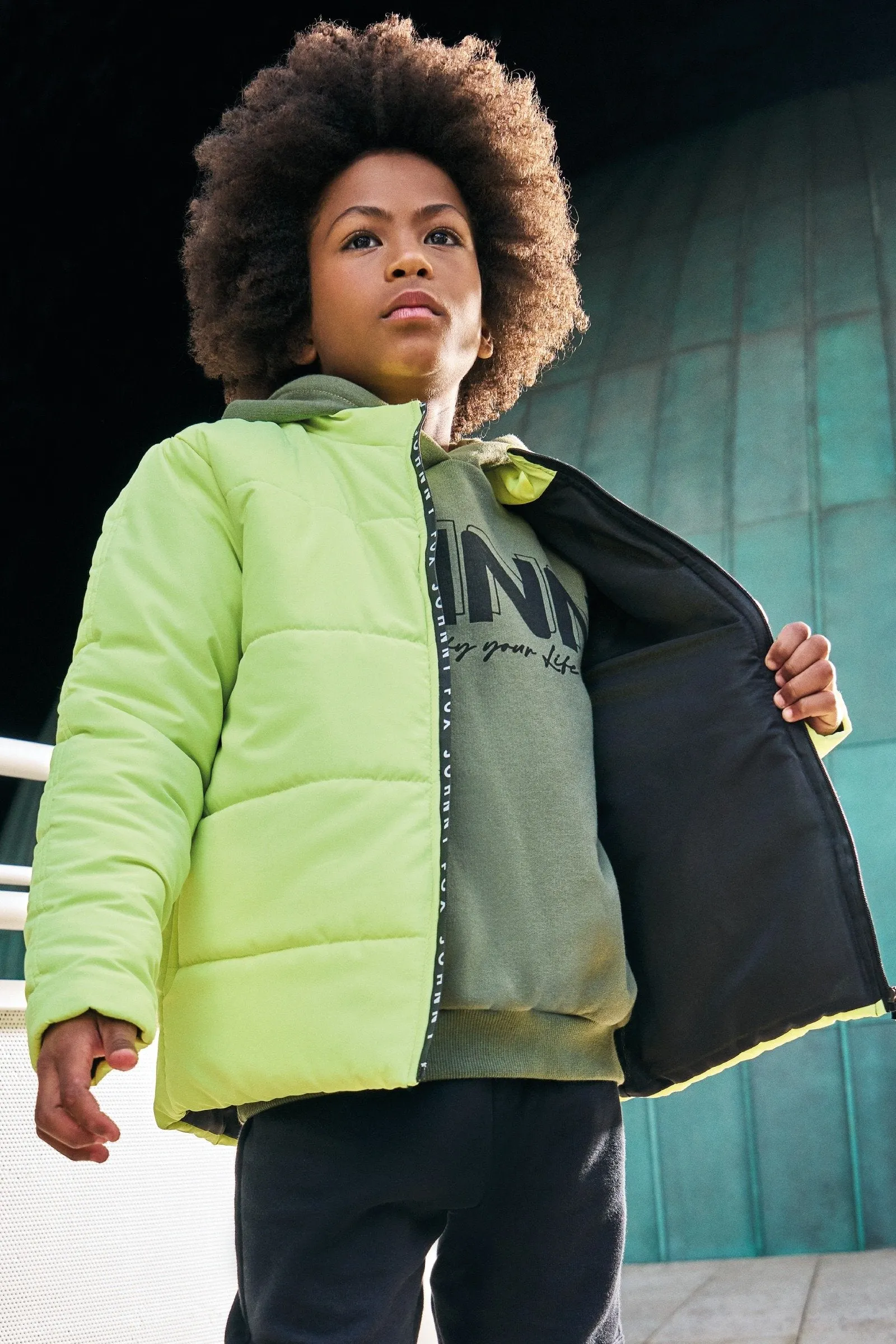 Jaqueta Puffer em Nylon Techo Speed Waterproof 71821 Johnny Fox