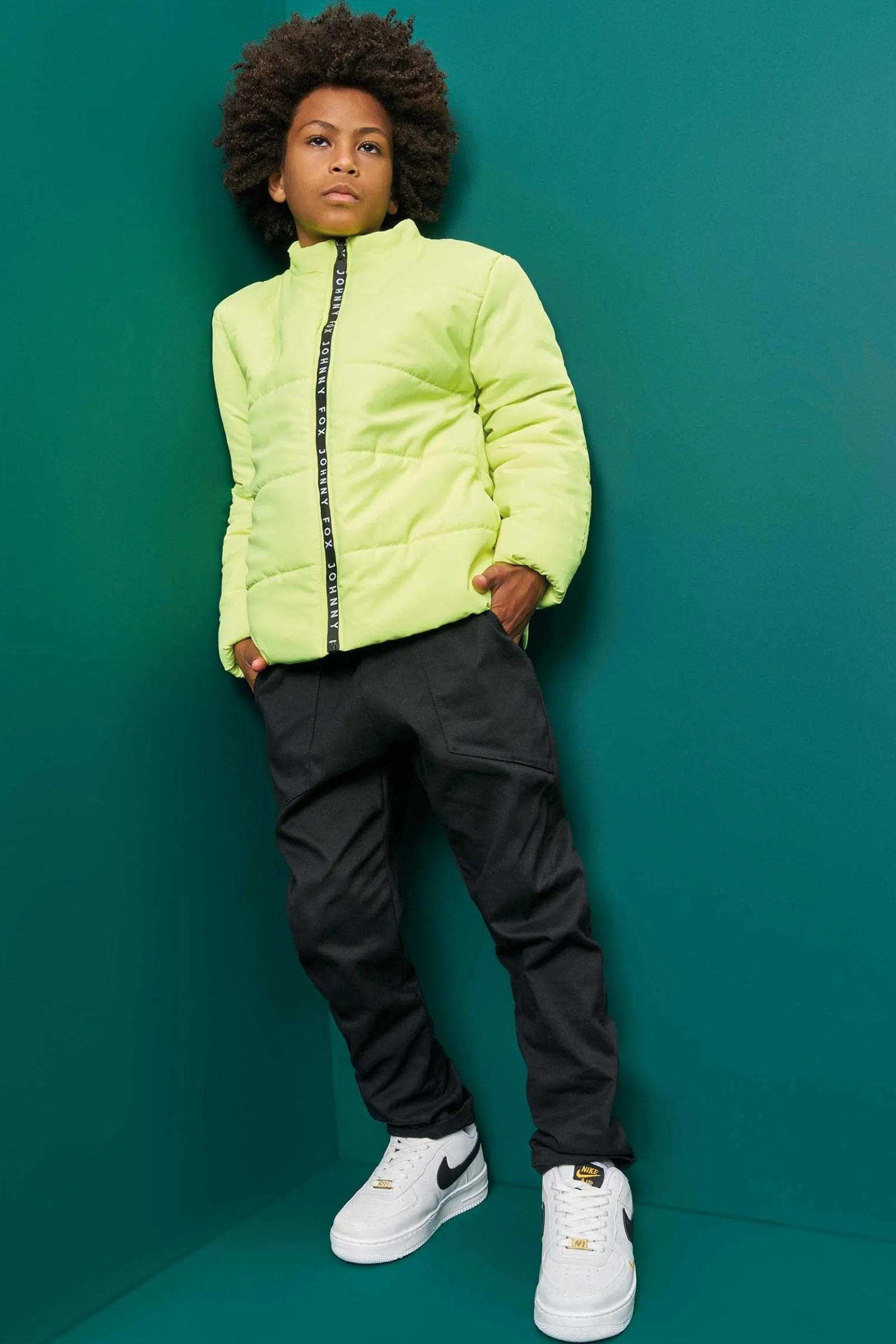 Jaqueta Puffer em Nylon Techo Speed Waterproof 71821 Johnny Fox
