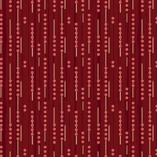 Lizzy A Line Dots Red