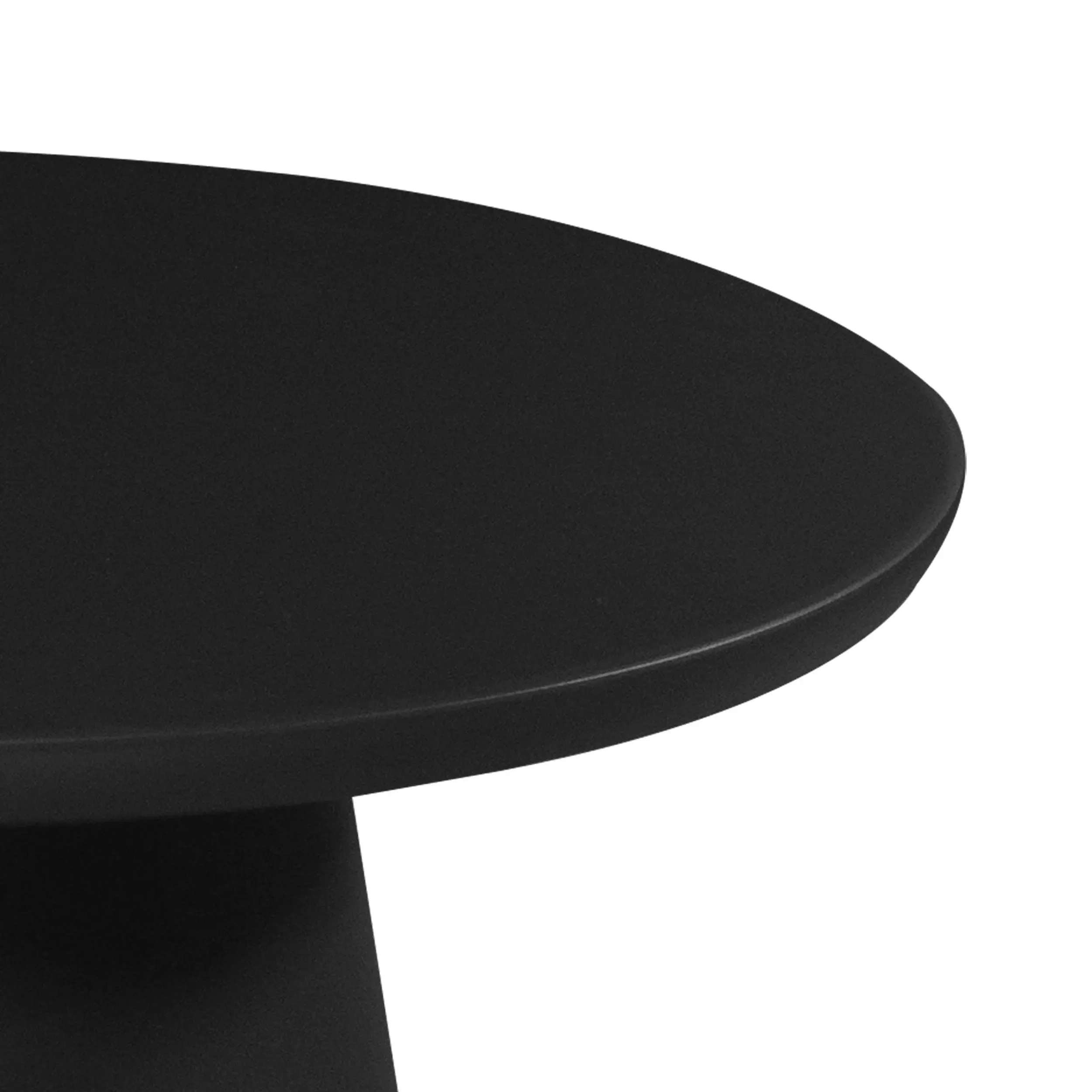 Mesa Bistro Noga Dia.50 cms, de Aluminio Color Negro NOGA -NHG