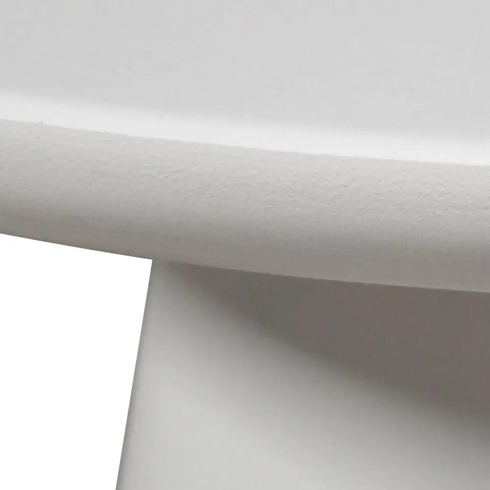 Mesa Bistro Noga Dia.50 cms, para Exterior e Interior de Aluminio Color Blanco - NOBLA