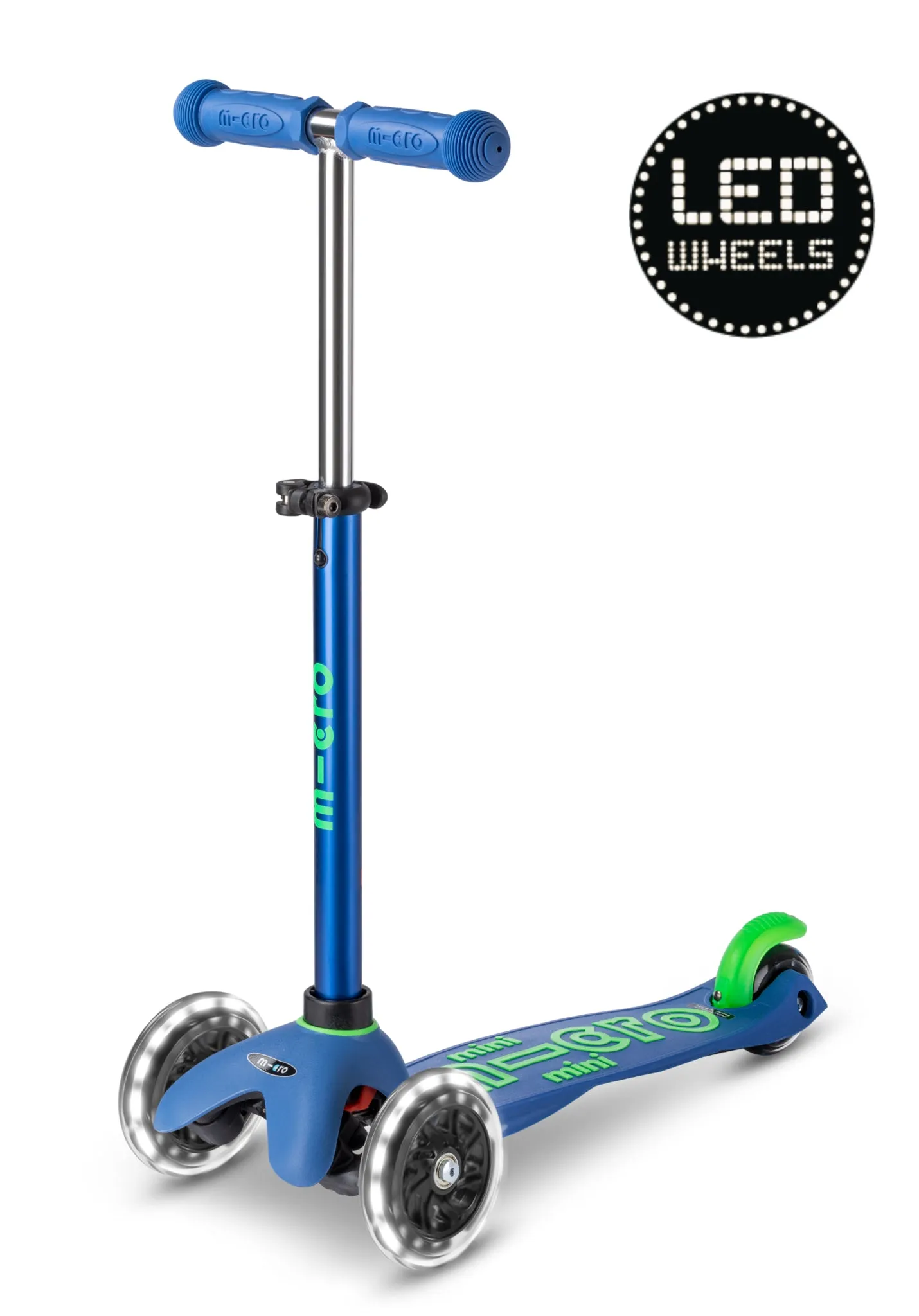 Micro step deluxe mini led blauw groen 2 