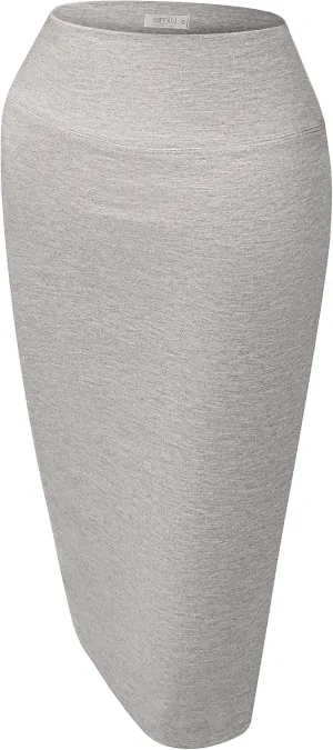 Reg and Plus Size Pencil Skirts for Women Below The Knee. Work,Weekends,Date Nights,Sexy Office Business Bodycon Skirts