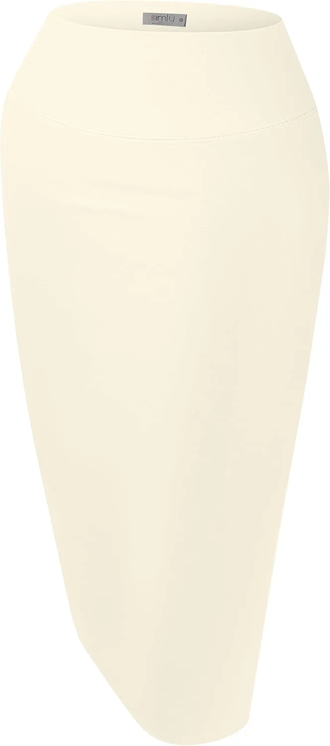 Reg and Plus Size Pencil Skirts for Women Below The Knee. Work,Weekends,Date Nights,Sexy Office Business Bodycon Skirts