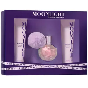 SET ARIANA GRANDE MOONLIGHT WOMEN ( 3 PC )3.4 OZ EDP / 3.4 OZ SG / 3.4 OZ BS - NEW UPC