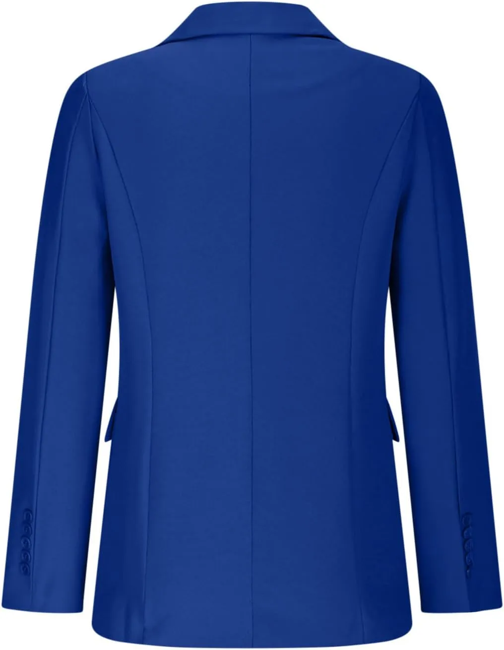 Women Business Casual Blazer with Lined,Professional Work Suit Jacket with Pockets??Long Sleeve Button Open Front