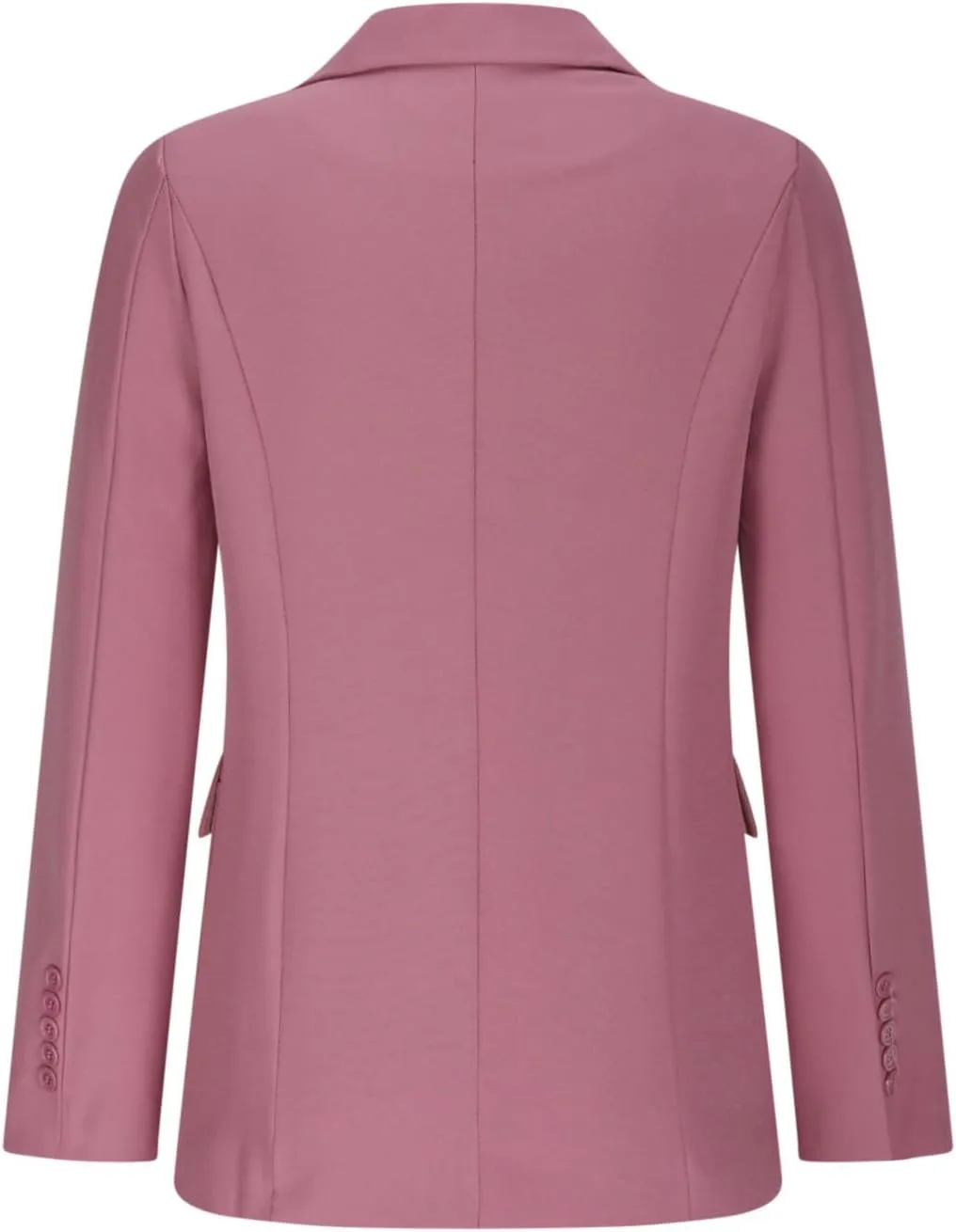 Women Business Casual Blazer with Lined,Professional Work Suit Jacket with Pockets??Long Sleeve Button Open Front