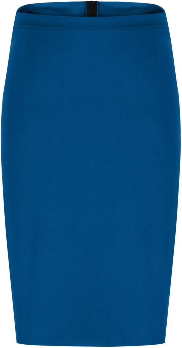 Women's Pencil Skirts Dressy Casual Skirts High Waist Office Skirts Tummy Control Bodycon Skirts Wedding Guest Skirt